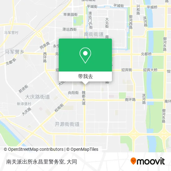 南关派出所永昌里警务室地图