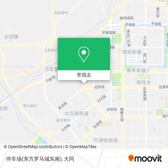 停车场(东方罗马城东南)地图
