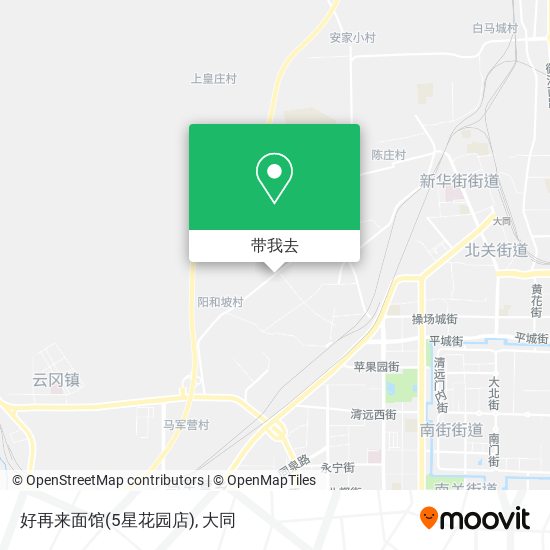 好再来面馆(5星花园店)地图