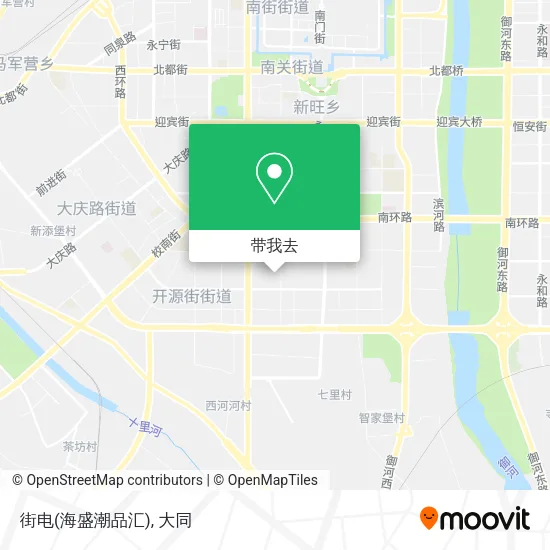 街电(海盛潮品汇)地图
