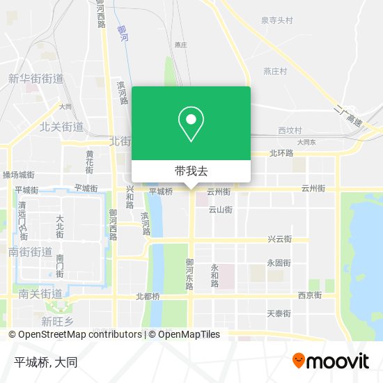 平城桥地图