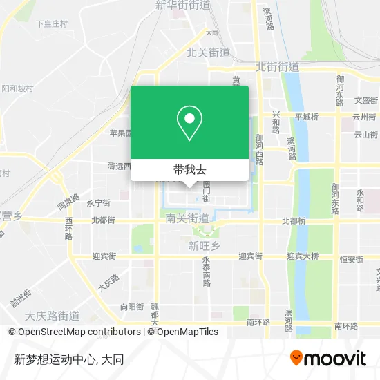 新梦想运动中心地图