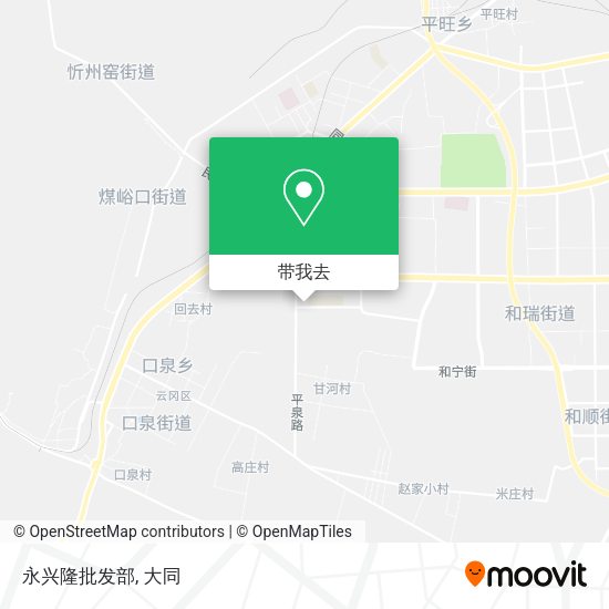 永兴隆批发部地图