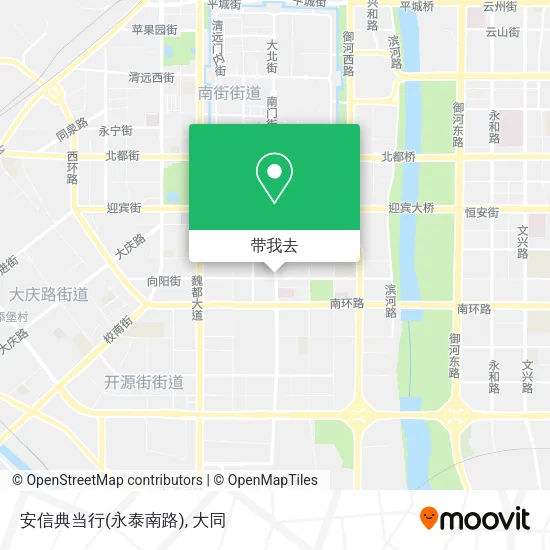 安信典当行(永泰南路)地图