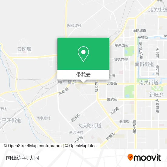 国锋练字地图