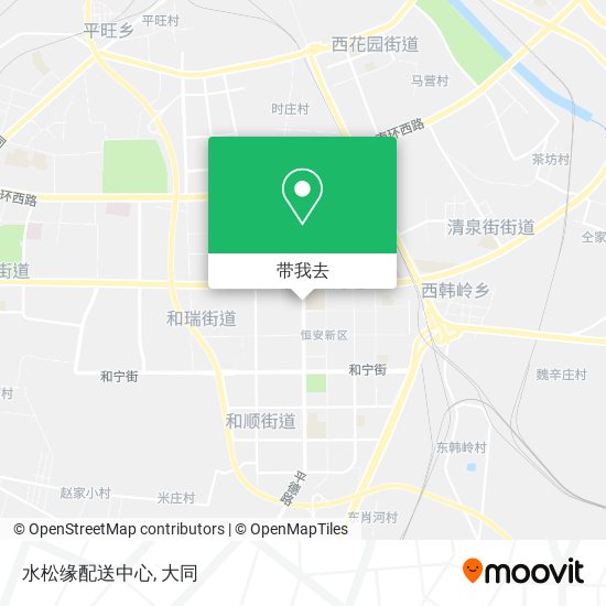水松缘配送中心地图
