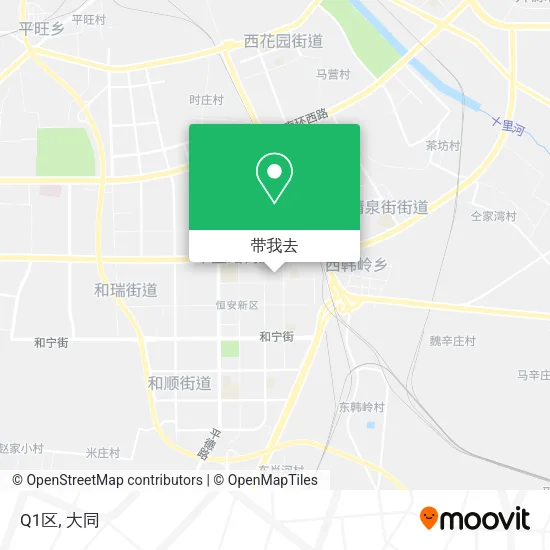 Q1区地图