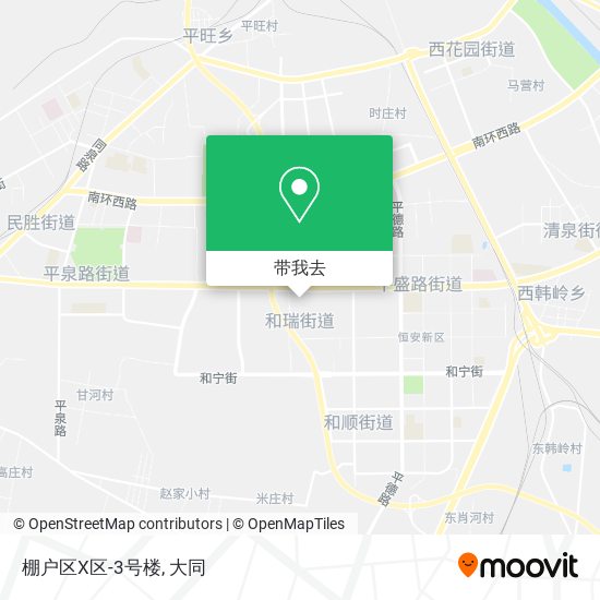 棚户区X区-3号楼地图