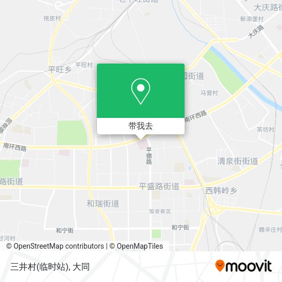 三井村(临时站)地图