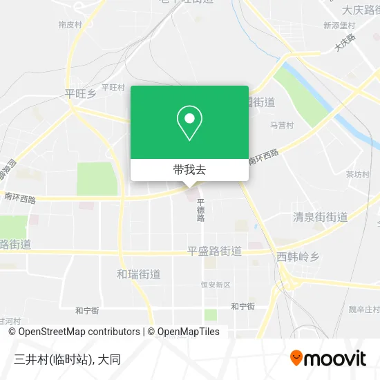三井村(临时站)地图