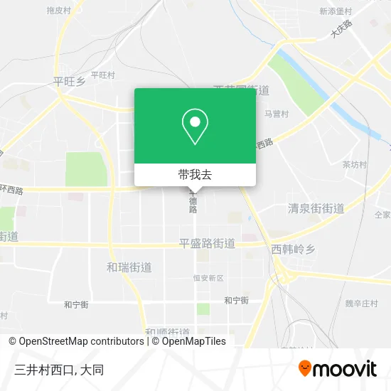 三井村西口地图