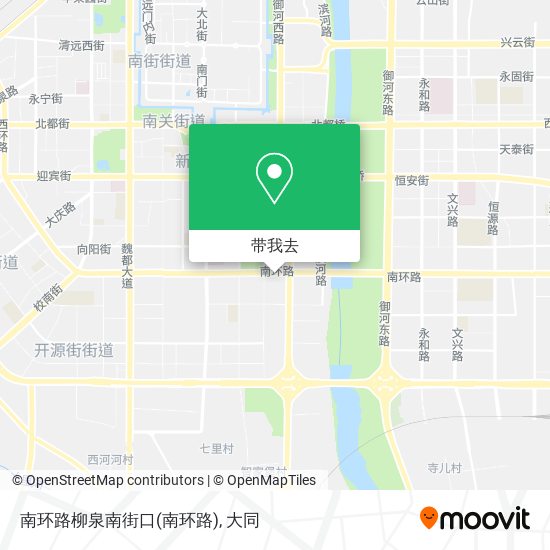 南环路柳泉南街口地图