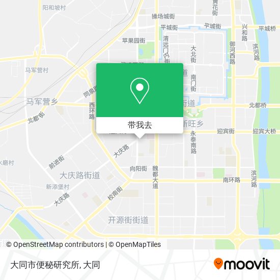 大同市便秘研究所地图