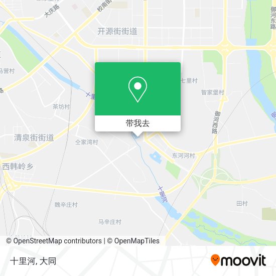 十里河地图