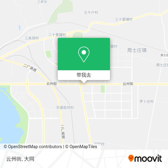 云州街地图