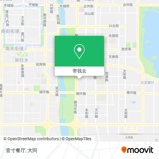 壹寸餐厅地图