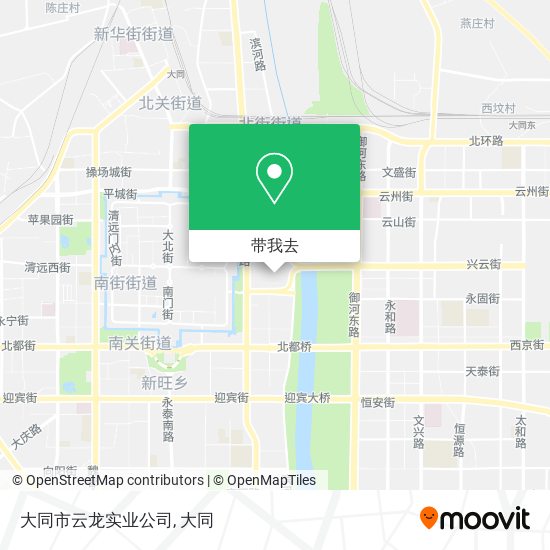 大同市云龙实业公司地图