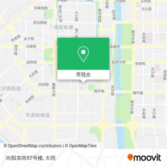 向阳东街57号楼地图