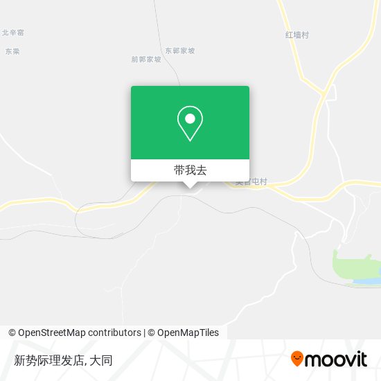 新势际理发店地图