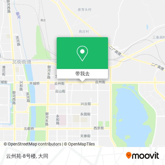 云州苑-8号楼地图