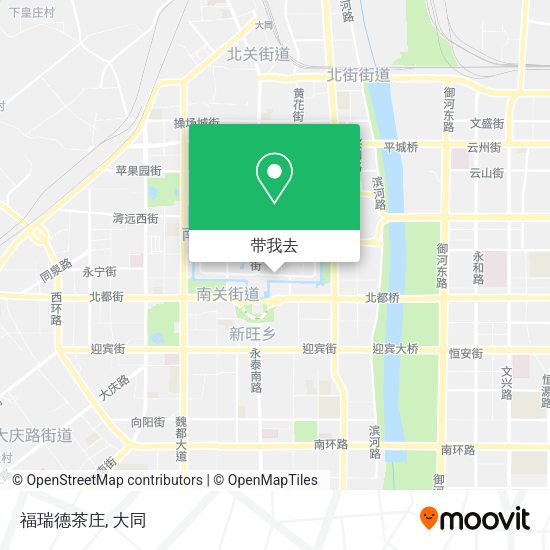 福瑞德茶庄地图