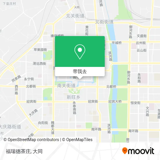 福瑞德茶庄地图