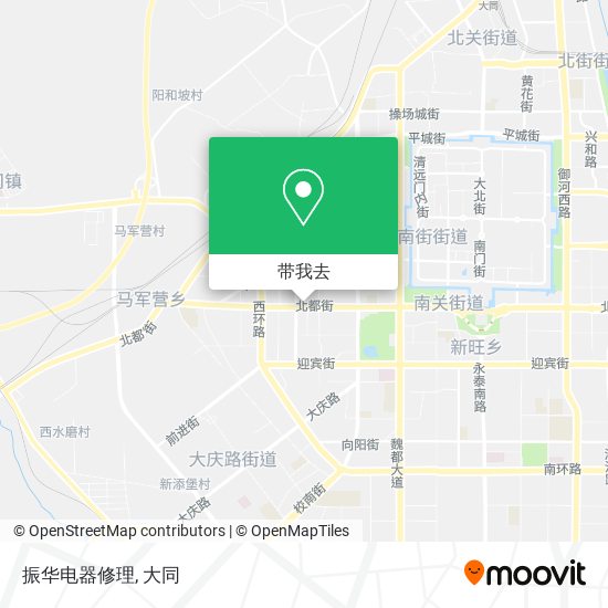 振华电器修理地图