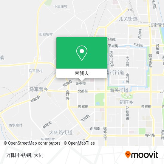 万阳不锈钢地图