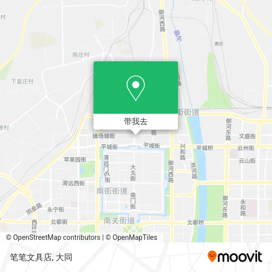 笔笔文具店地图