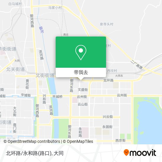 北环路/永和路(路口)地图