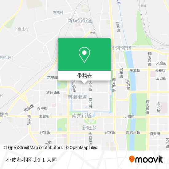 小皮巷小区-北门地图