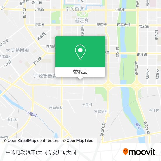 中通电动汽车(大同专卖店)地图