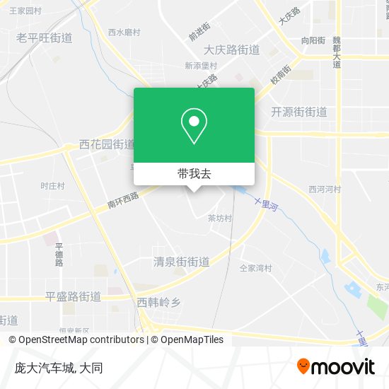 庞大汽车城地图