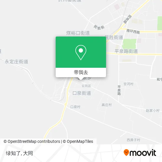 绿知了地图