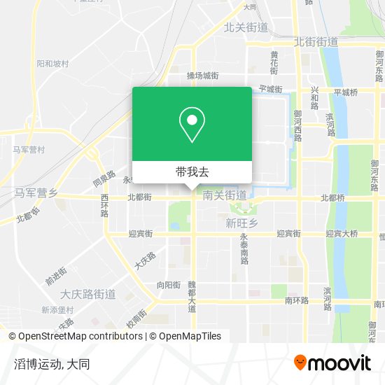 滔博运动地图