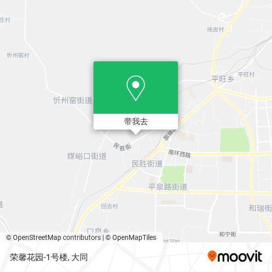 荣馨花园-1号楼地图