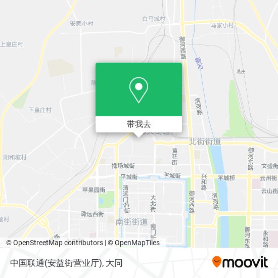 中国联通(安益街营业厅)地图