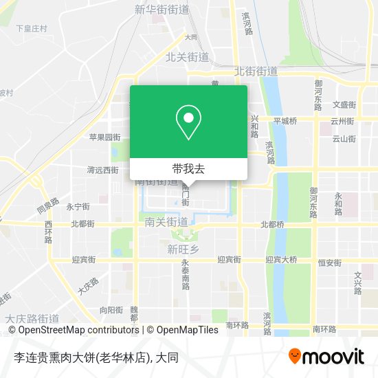 李连贵熏肉大饼(老华林店)地图