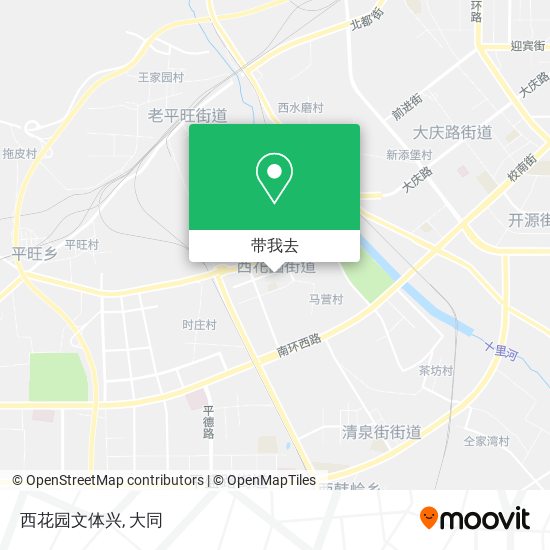 西花园文体兴地图