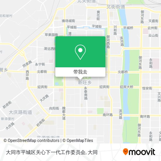 大同市平城区关心下一代工作委员会地图