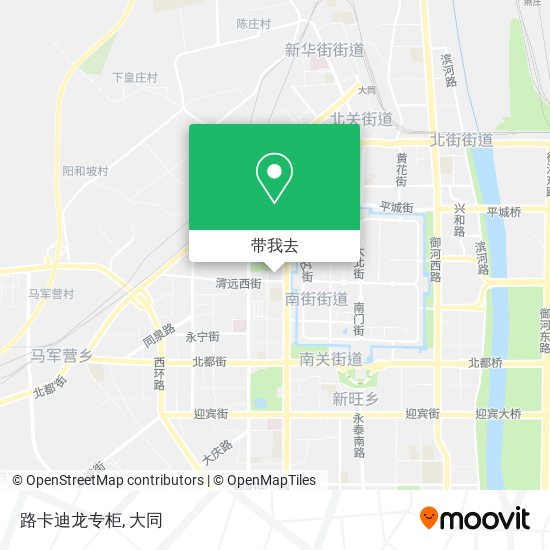 路卡迪龙专柜地图