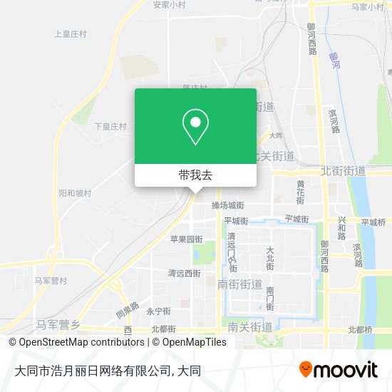 大同市浩月丽日网络有限公司地图