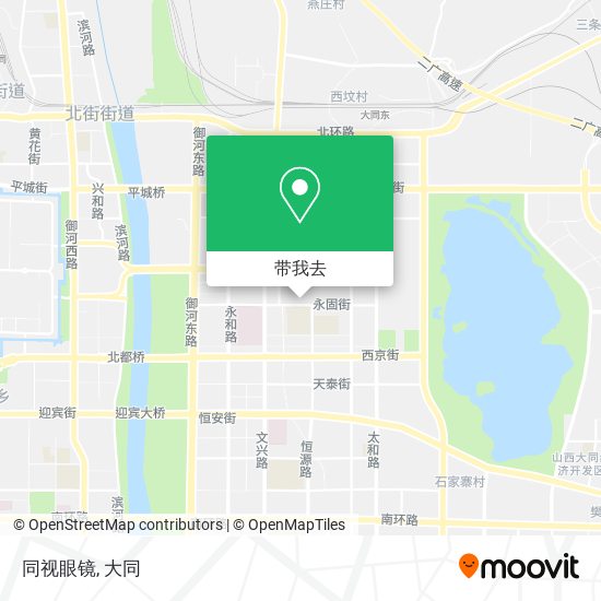 同视眼镜地图