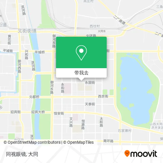 同视眼镜地图