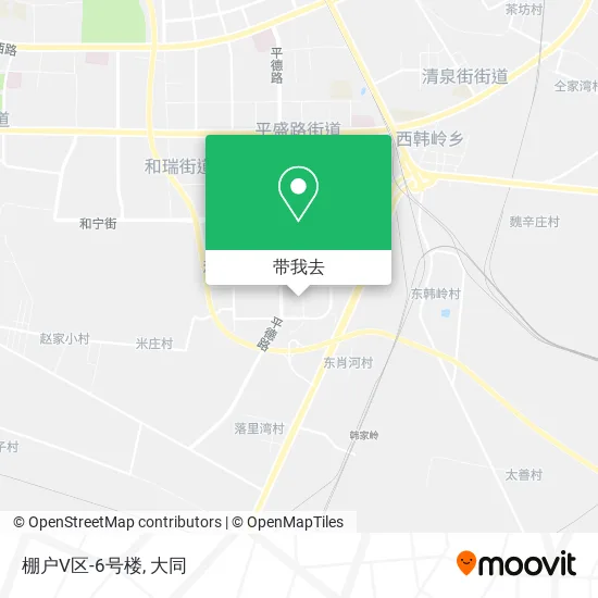 棚户V区-6号楼地图