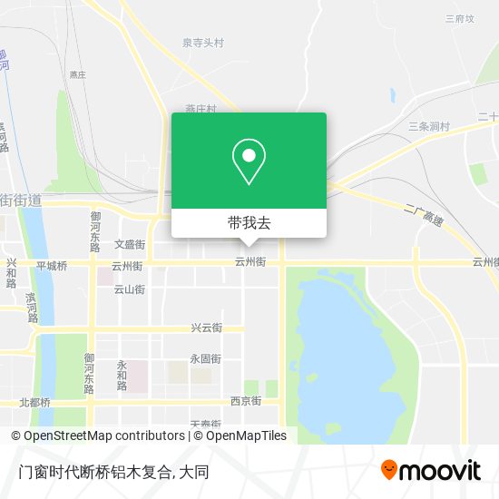 门窗时代断桥铝木复合地图