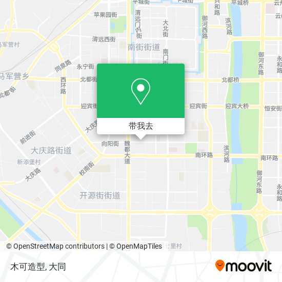 木可造型地图