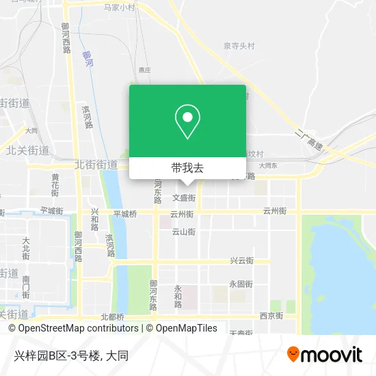 兴梓园B区-3号楼地图