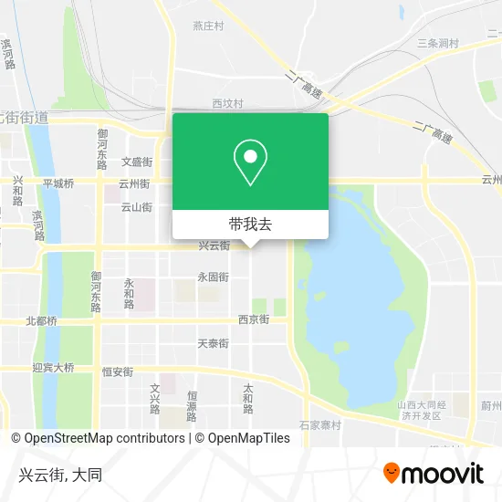 兴云街地图
