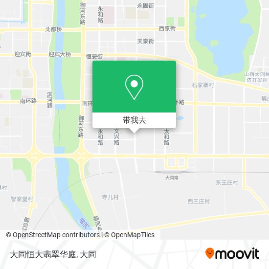 大同恒大翡翠华庭地图
